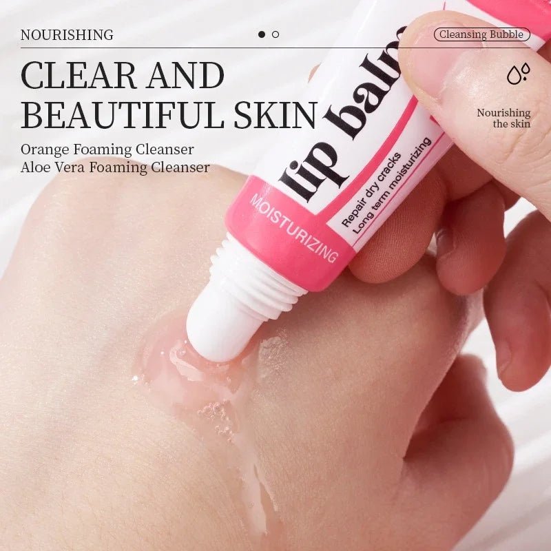 Nourishing Lip Mask & Balm for Dry Lips with Gentle Exfoliating Care - Velvet Haven