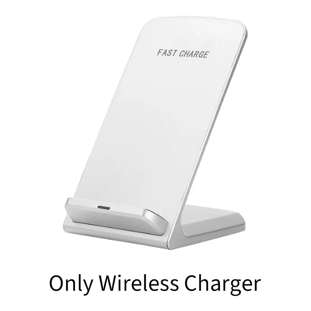 Fast Wireless Charging Stand Compatible with Samsung S24/S23/S22/S21 Ultra, iPhone 17‑12 Pro Max & Xiaomi Smartphones - Velvet Haven