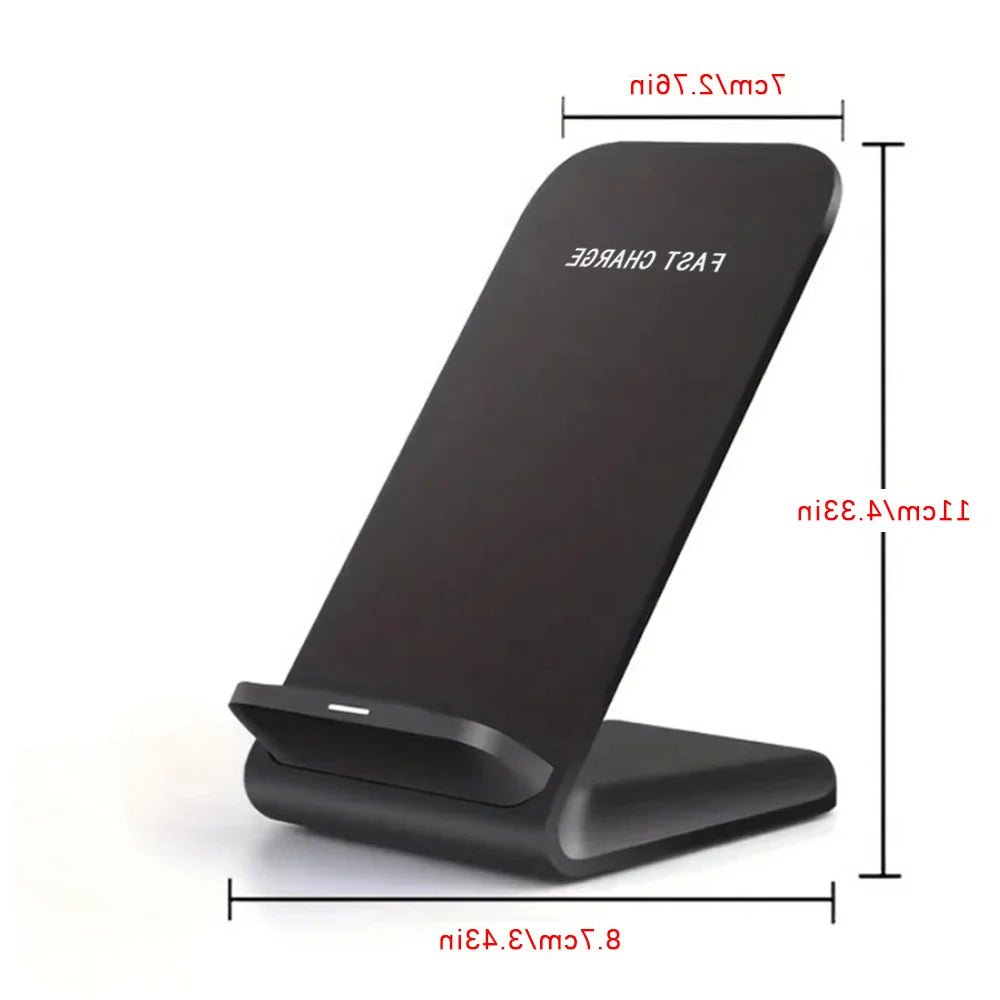 Fast Wireless Charging Stand Compatible with Samsung S24/S23/S22/S21 Ultra, iPhone 17‑12 Pro Max & Xiaomi Smartphones - Velvet Haven