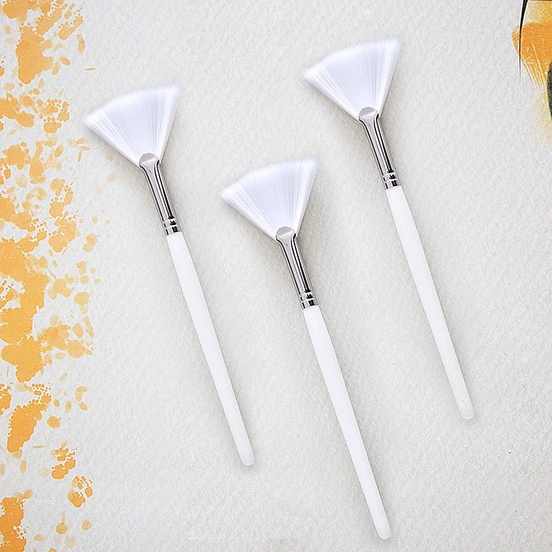 Fireflies DIY Face Mask Brush Set Soft Applicator Brushes Makeup Tools Includes Soft Fan Facial Brushes Acid Applicator Brush - Velvet Haven