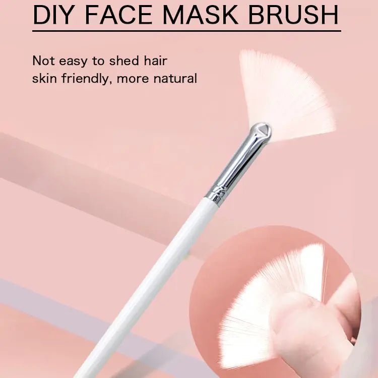 Fireflies DIY Face Mask Brush Set Soft Applicator Brushes Makeup Tools Includes Soft Fan Facial Brushes Acid Applicator Brush - Velvet Haven