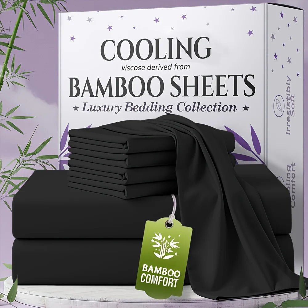 Floral Jacquard Polyester-Cotton Bedding Set with Zipper - Velvet Haven