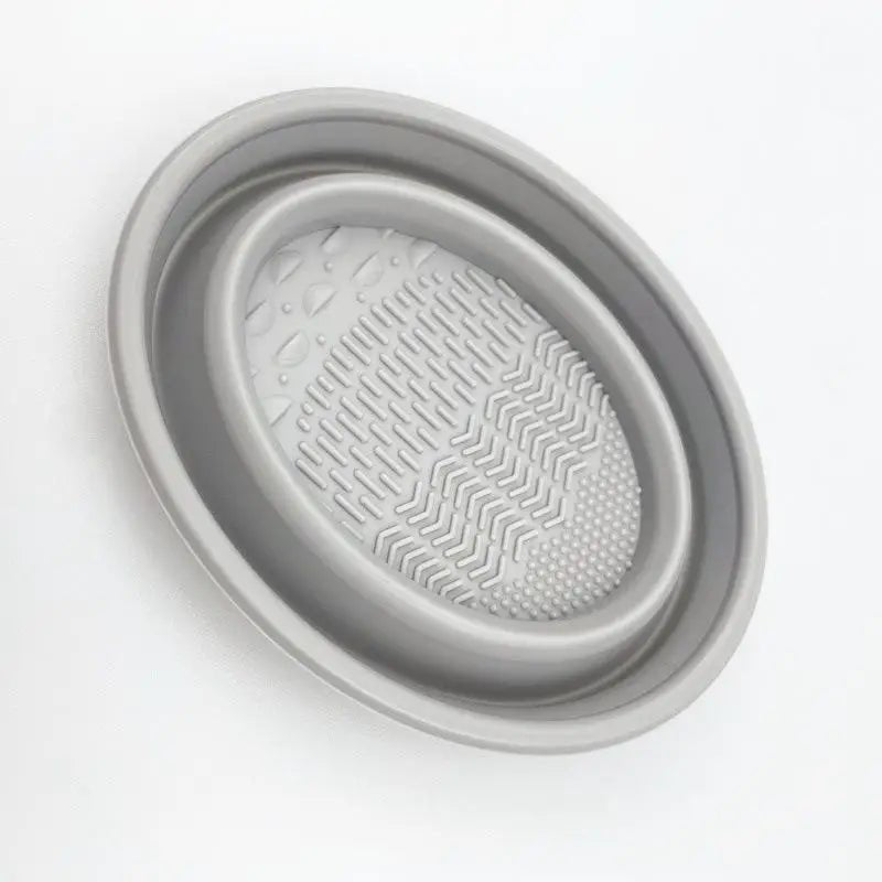 Foldable Silicone Makeup Brush Cleaner Bowl for Brushes & Puffs - Velvet Haven