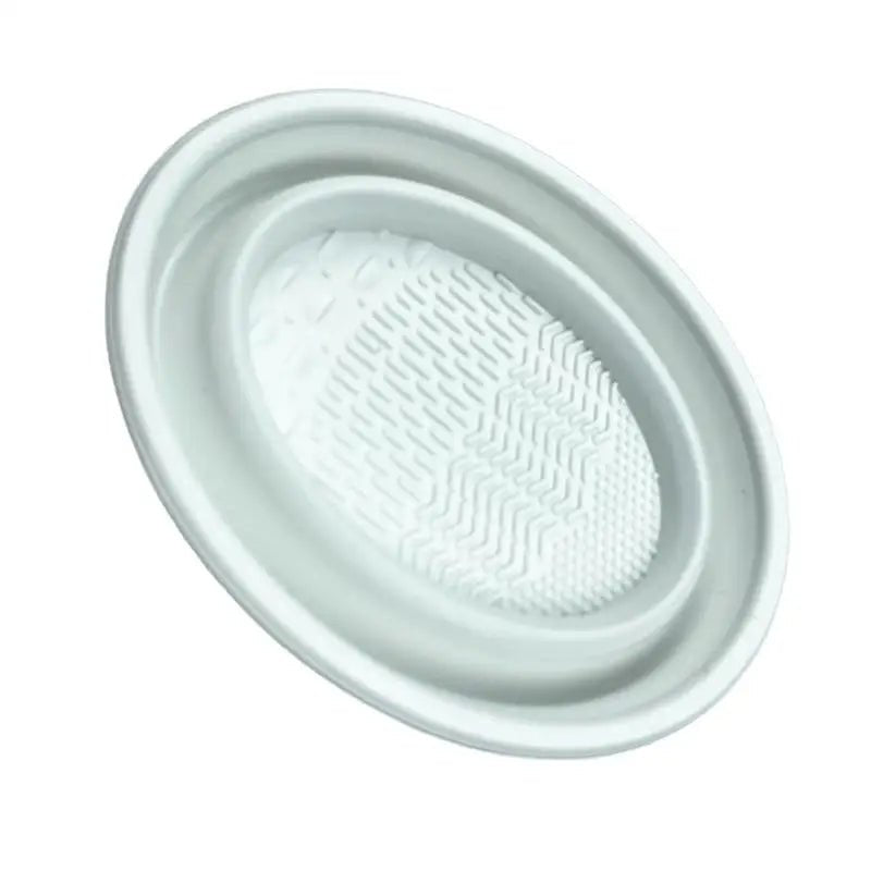 Foldable Silicone Makeup Brush Cleaning Bowl - 1 Pc - Velvet Haven