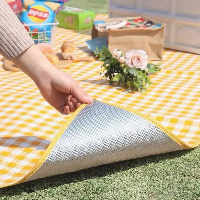 Folding Camping Mat Picnic Blankets Tent Mat Beach Waterproof Mat Sandproof Blanket Picnic Blanket Large YYDZ03 - Velvet Haven