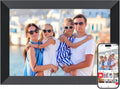 Frameo 10.1 Inch WiFi Digital Picture Frame, Smart Cloud Electronic Photo Frame with HD IPS Touch Screen Slideshow 16GB Memory A - Velvet Haven