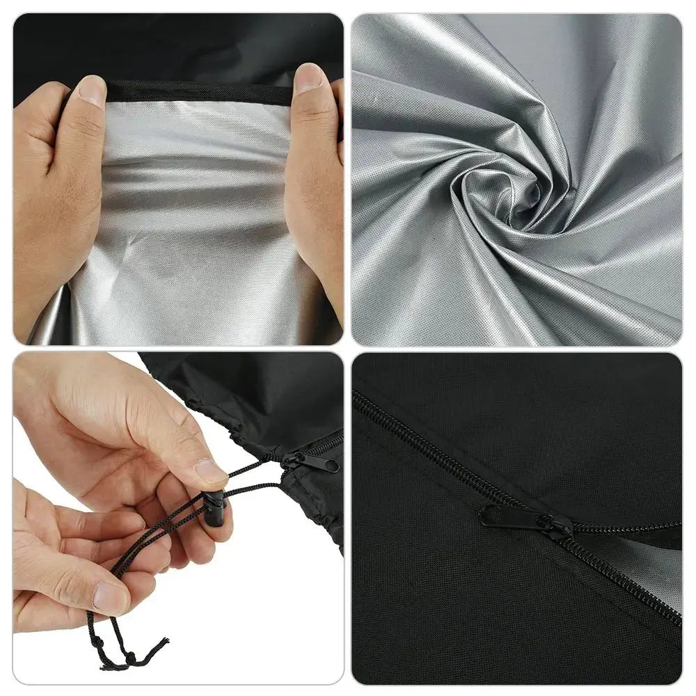 Garden Veranda Patio Heaters Canopy Terrace 210D/420D Oxford Dust Cover Outdoor Heater Waterproof Furniture Protector - Velvet Haven