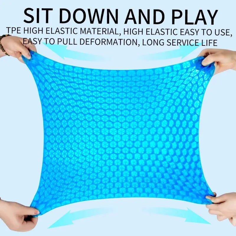 Breathable Honeycomb Gel Seat Cushion for Pressure Relief - Velvet Haven