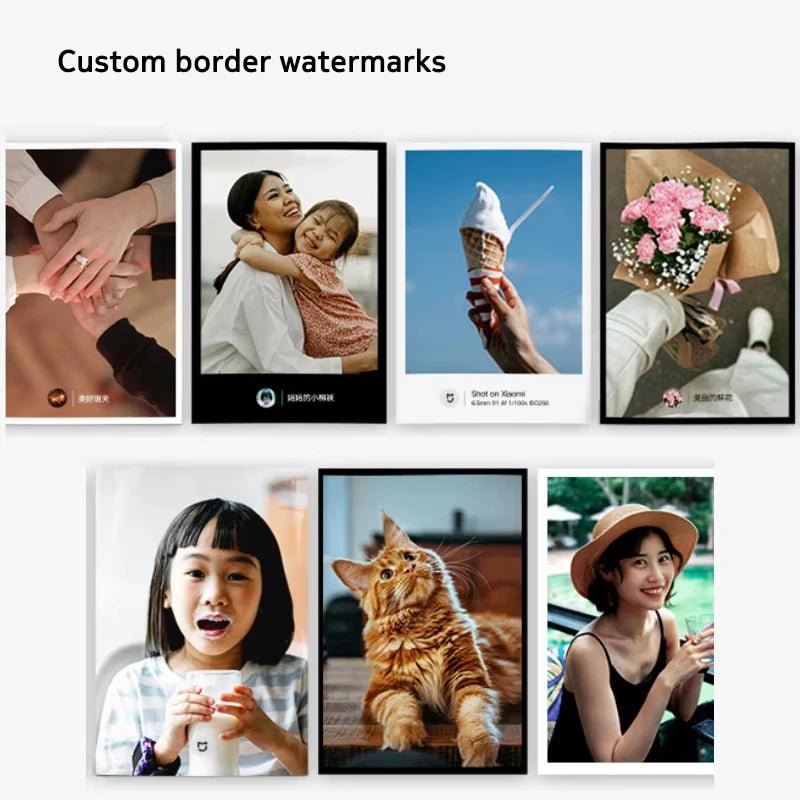 Global Version Xiaomi Mi Portable Photo Printer Bluetooth 5.0 BLE ZINK Inkless Technology AR Video Printing Support Mi Home APP - Velvet Haven