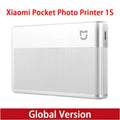 Global Version Xiaomi Pocket Portable Photo Printer 1S Wireless Bluetooth 5.2 Thermal Print ZINK Inkless Technology Xiaomi APP - Velvet Haven