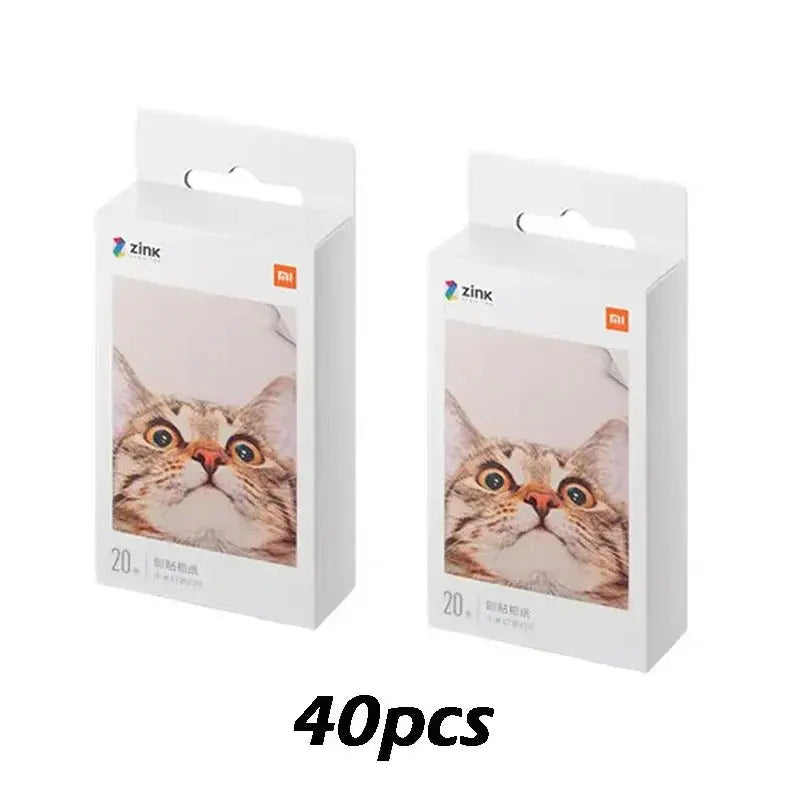 Global Version Xiaomi Portable Pocket Photo Printer 1S Wireless Bluetooth Thermal Print AR Video ZINK Self-adhesive Color - Velvet Haven