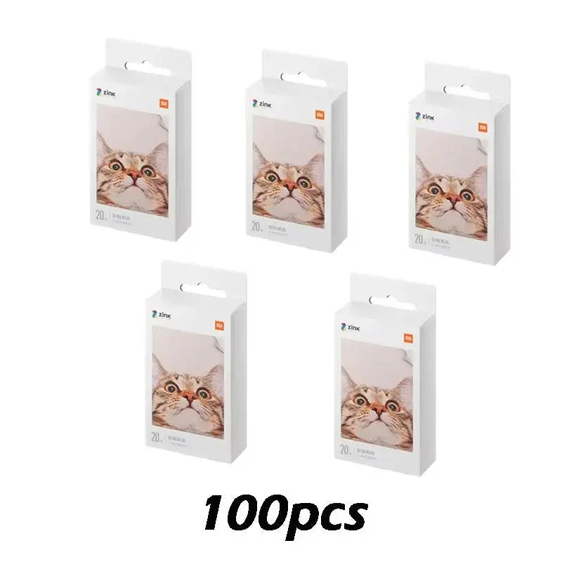 Global Version Xiaomi Portable Pocket Photo Printer 1S Wireless Bluetooth Thermal Print AR Video ZINK Self-adhesive Color - Velvet Haven