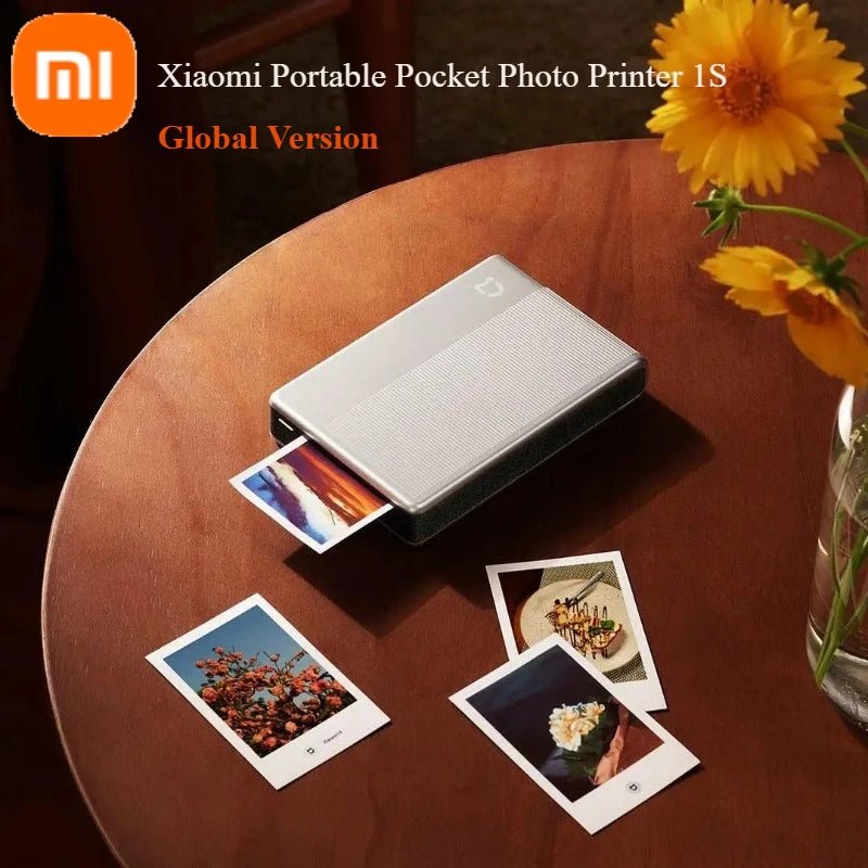 Global Version Xiaomi Portable Pocket Photo Printer 1S Wireless Bluetooth Thermal Print AR Video ZINK Self-adhesive Color - Velvet Haven