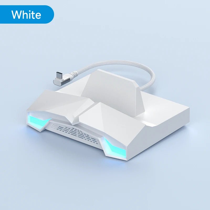 Hagibis ROG Ally/Steam Deck/Switch2/OLED Dock 6 in 1 Universal Docking Station With 4K HDMI 2.5G RJ45 100W RGB Light USB C Hub - Velvet Haven