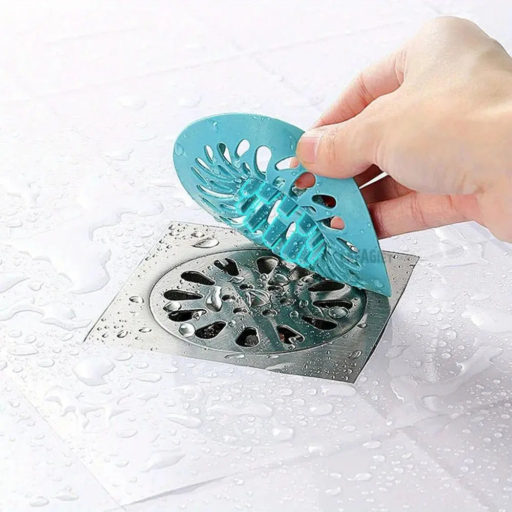 Hair Catcher Shower Drain Strainer Filter for Bathroom Bathtub Kitchen Sink Anti Clogging Cover Accessories Easy Install - Velvet Haven