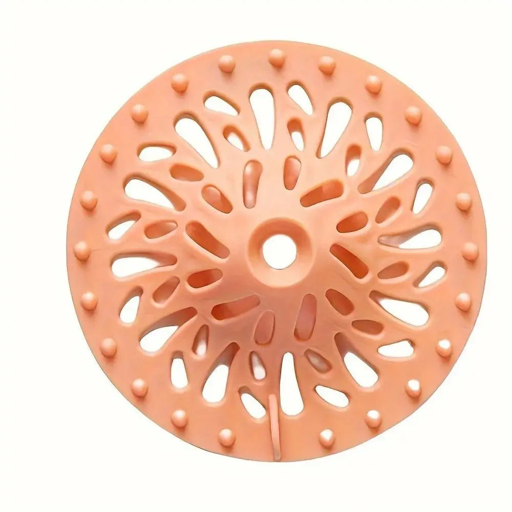 Hair Catcher Shower Drain Strainer Filter for Bathroom Bathtub Kitchen Sink Anti Clogging Cover Accessories Easy Install - Velvet Haven