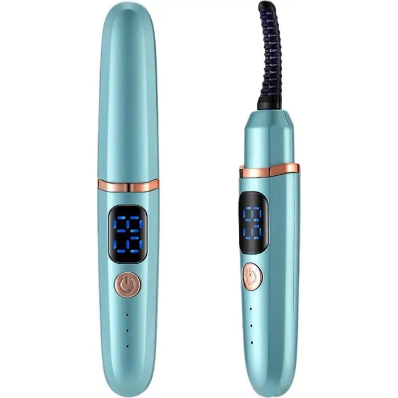 Heated Eyelash Curler with 3 Heat Settings, LED Display & Type-C Charging - Velvet Haven
