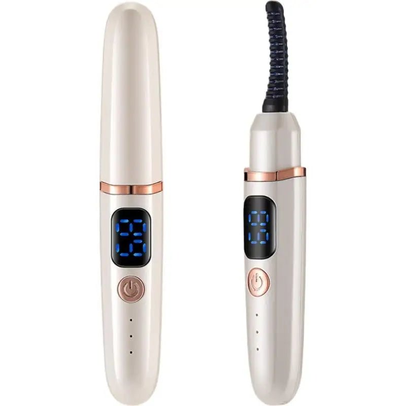 Heated Eyelash Curler with 3 Heat Settings, LED Display & Type-C Charging - Velvet Haven