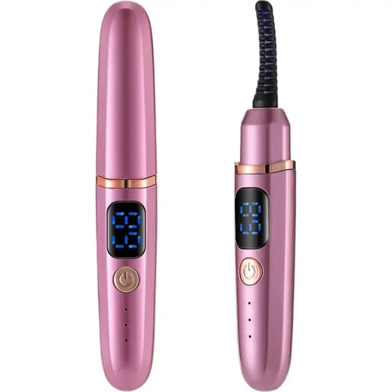 Heated Eyelash Curler with 3 Heat Settings, LED Display & Type-C Charging - Velvet Haven