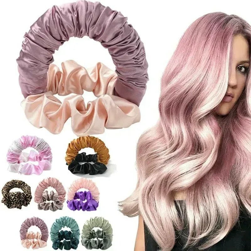 Heatless Curling Rod Headband - Soft Foam Overnight Hair Curler - Velvet Haven