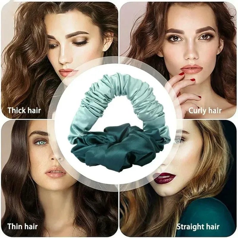 Heatless Curling Rod Headband - Soft Foam Overnight Hair Curler - Velvet Haven