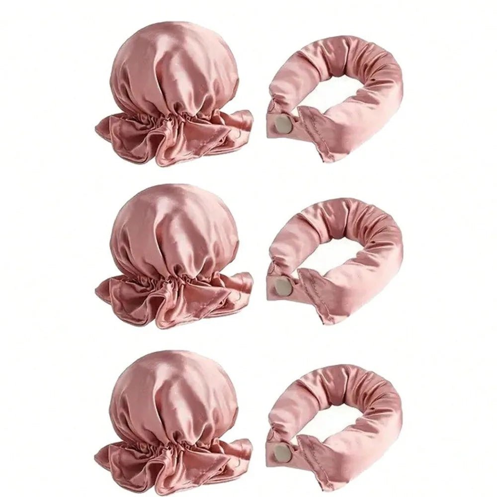Heatless Hair Curler Rod with Hairnet for Long Hair - Velvet Haven