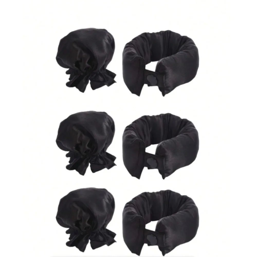 Heatless Hair Curler Rod with Hairnet for Long Hair - Velvet Haven