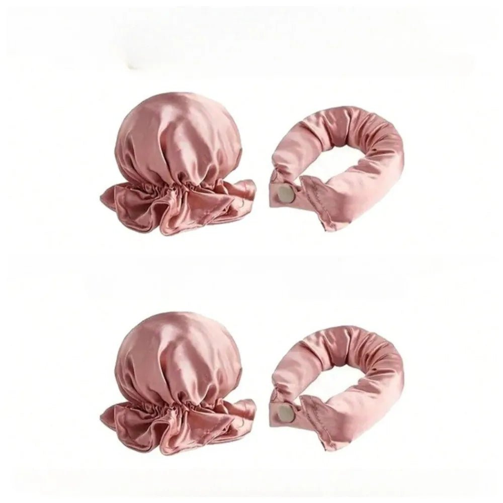 Heatless Hair Curler Rod with Hairnet for Long Hair - Velvet Haven