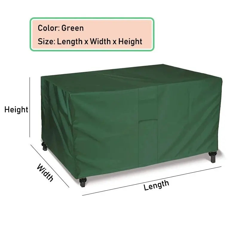 HEAVY DUTY Outdoor Furniture Cover for garden table Patio Waterproof Rain Cover for Sofa Table Chair Snow Wind-Proof Anti-UV - Velvet Haven