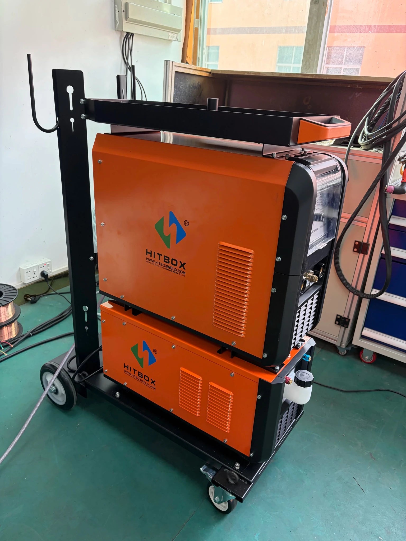 HITBOX ACDC 400p TIG Welding Machine Industry Machine Use 3phase 380V Water Cooler Aluminum TIG Welder Machine - Velvet Haven