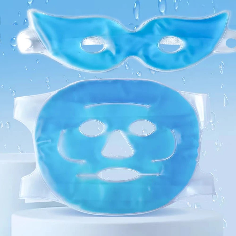 Hot & Cold Gel Face Mask Cooling Eye Ice Pack - Velvet Haven