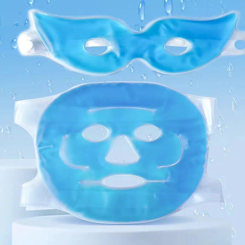 Hot & Cold Gel Face Mask Cooling Eye Ice Pack - Velvet Haven