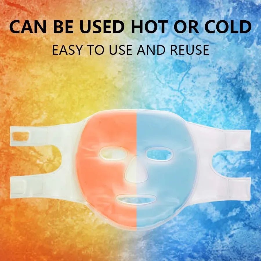 Hot & Cold Gel Face Mask Cooling Eye Ice Pack - Velvet Haven