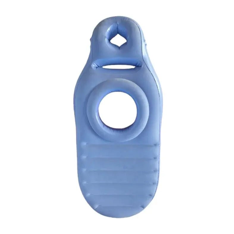 Inflatable pregnancy pillow with belly support for comfortable sleeping and relaxation