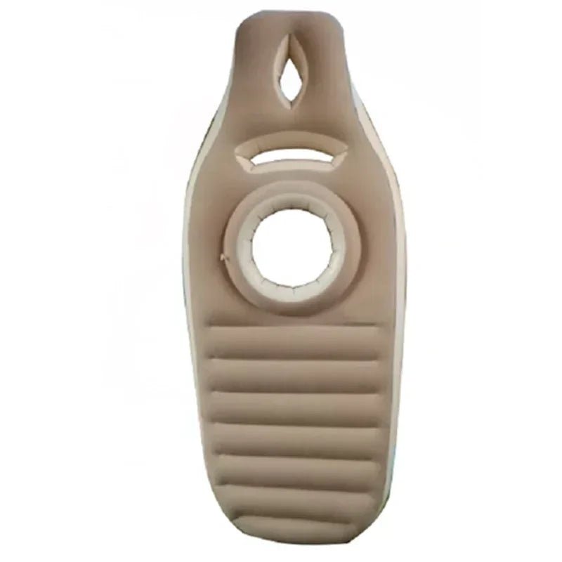 Inflatable pregnancy pillow with belly support for comfortable sleeping and relaxation