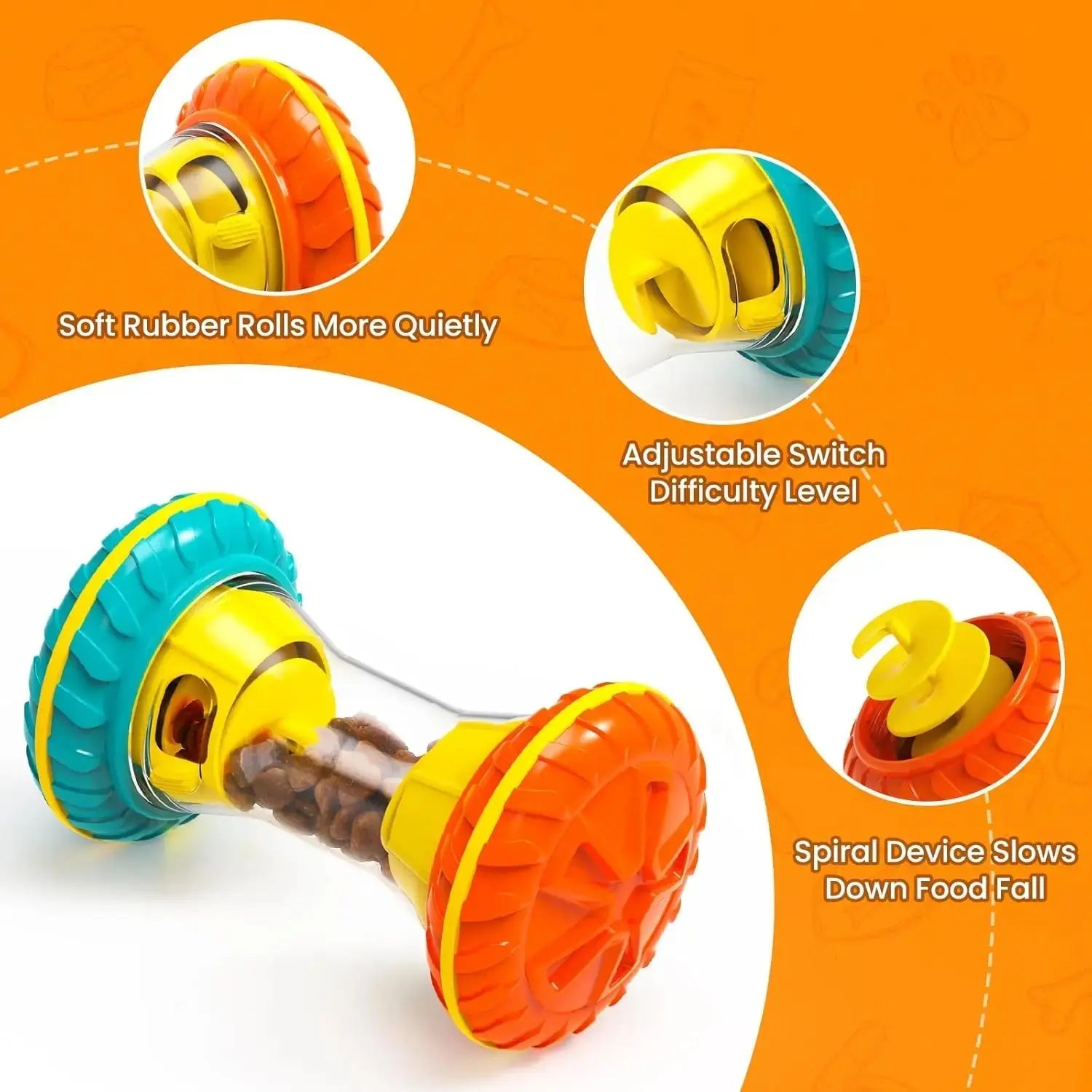 Interactive Dog Puzzle Toys for Boredom, Dogs Enrichment Toy to Keep Them Busy, Treat Dispensing Slow Feeder - Velvet Haven