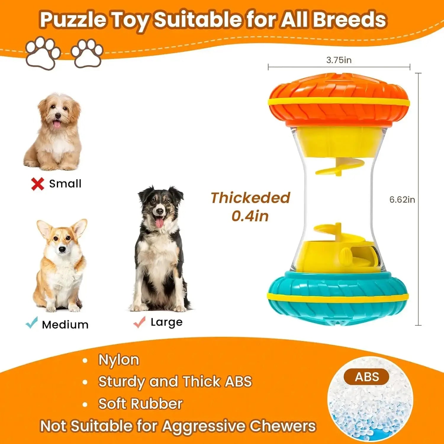 Interactive Dog Puzzle Toys for Boredom, Dogs Enrichment Toy to Keep Them Busy, Treat Dispensing Slow Feeder - Velvet Haven
