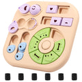 Interactive Dog Puzzle Toys Plastic Treat Dispensing Slow Feeder with Non Slip Base Dog Mental Stimulation Toys Pet Supplies - Velvet Haven