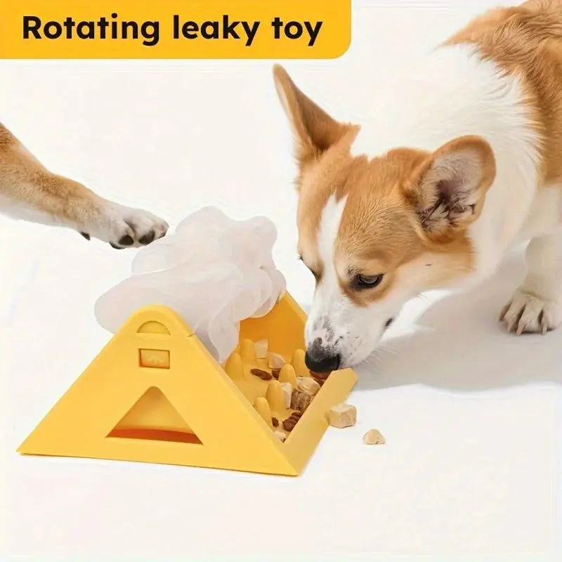 Interactive Dog Toys Food Dispenser Toy - Puzzle Feeder with Leak-Proof Design Slow-Feeding Design Durable PP Material for Dogs - Velvet Haven