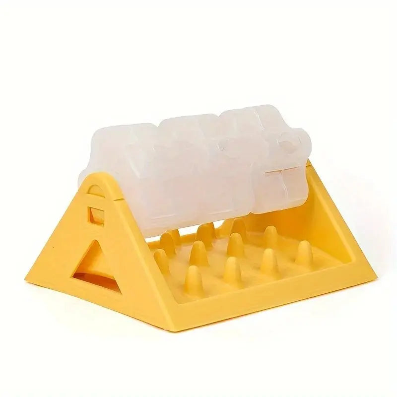 Interactive Dog Toys Food Dispenser Toy - Puzzle Feeder with Leak-Proof Design Slow-Feeding Design Durable PP Material for Dogs - Velvet Haven