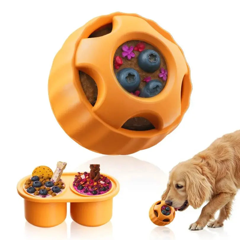 Interactive Dog Toys for Boredom - Dog Treat Molds Silicone Healthy Treats for Dogs puppy Enrichment Toy for Frozen in Summer - Velvet Haven