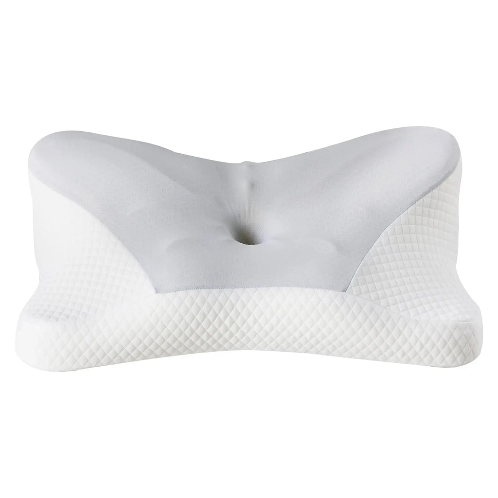 JHK King Size Ergonomic Memory Foam Bed Pillow with Cooling Pillowcase Cervical Contour Pillows For Back Stomach Sleepers - Velvet Haven