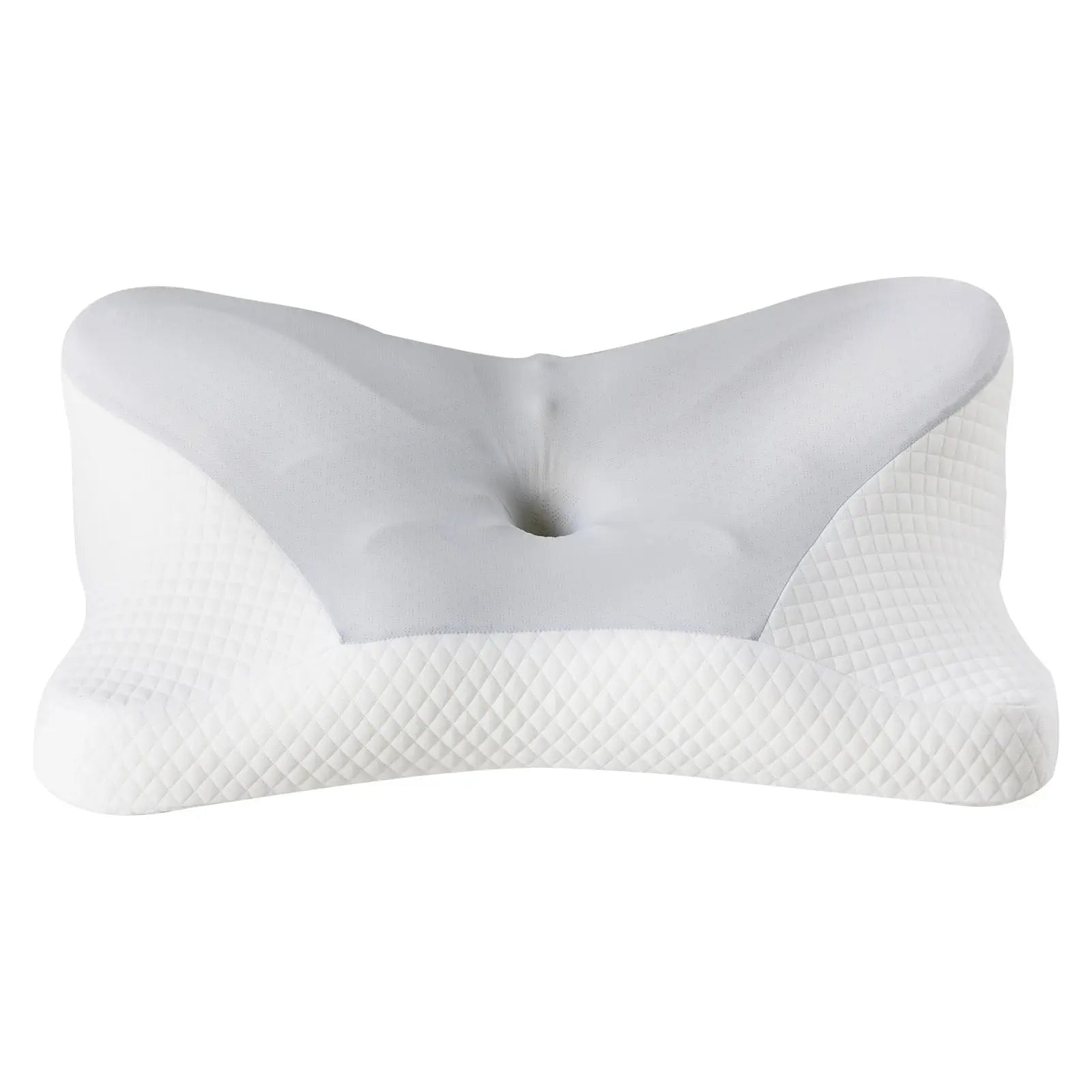 JHK King Size Ergonomic Memory Foam Bed Pillow with Cooling Pillowcase Cervical Contour Pillows For Back Stomach Sleepers - Velvet Haven