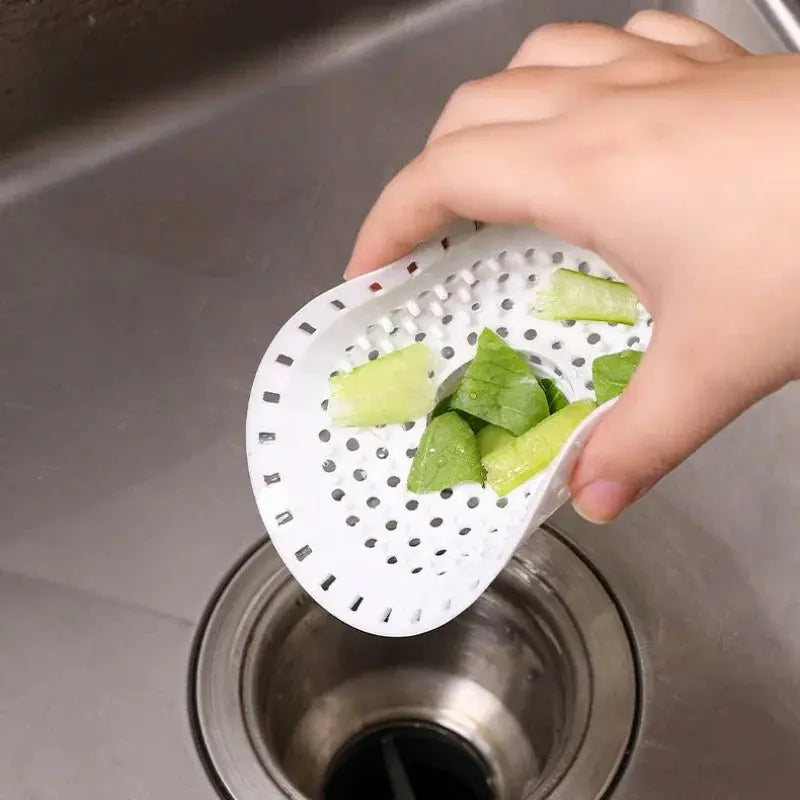 Kitchen Sink Filter Household Shower Floor Filter Silicone Drain Strainer Sink Strainers Hair Catcher for Bathroom Accessories - Velvet Haven