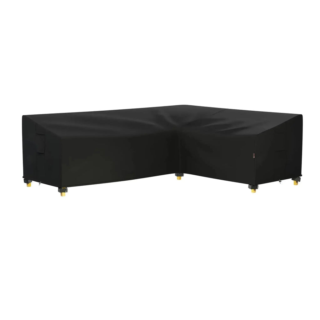 L-Shaped Patio Sofa Cover, Waterproof & Weatherproof for Multiple Sizes - Velvet Haven