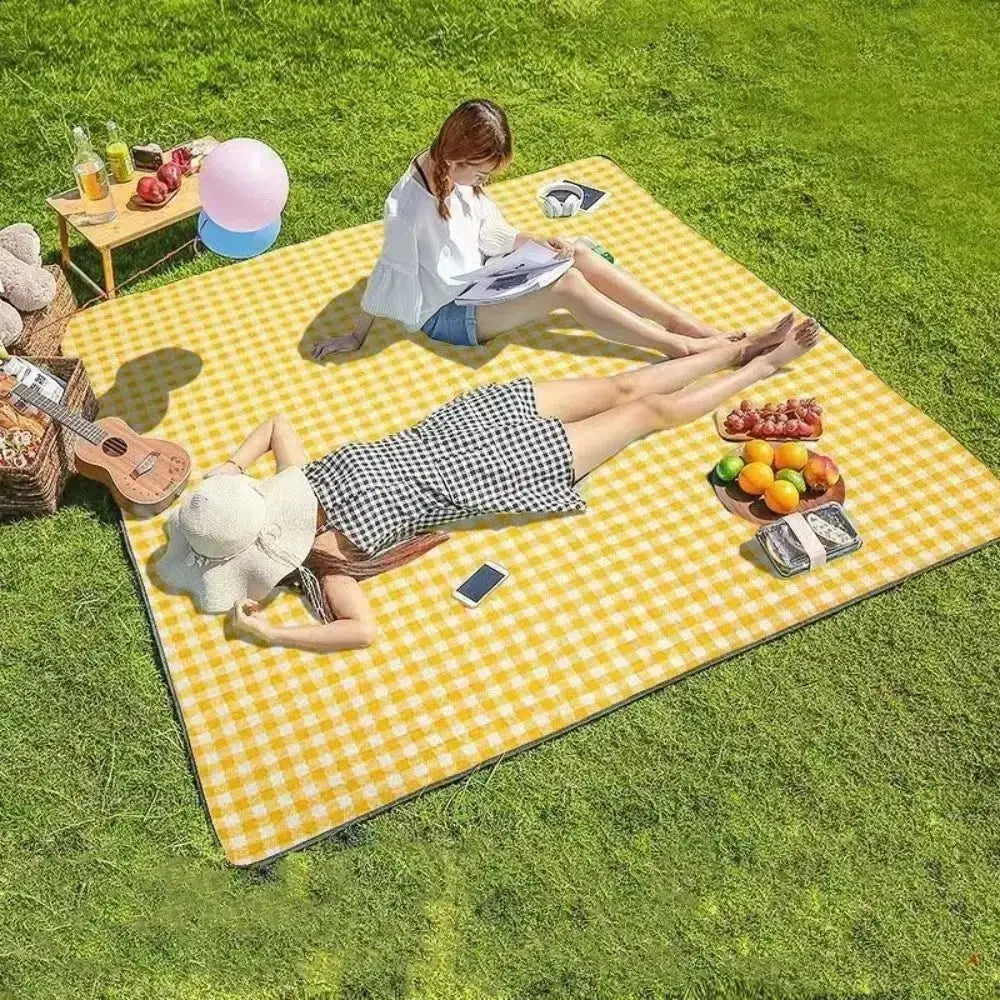 Large Beach Blanket Outdoor Picnic Blankets Waterproof Sandproof Portable Blankets Foldable and Lightweight for Camping - Velvet Haven