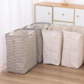 Large Capacity Laundry Storage Dirty Clothes Storage Basket with Handle Hamper Collapsible Laundry Basket Bathroom Accessories - Velvet Haven