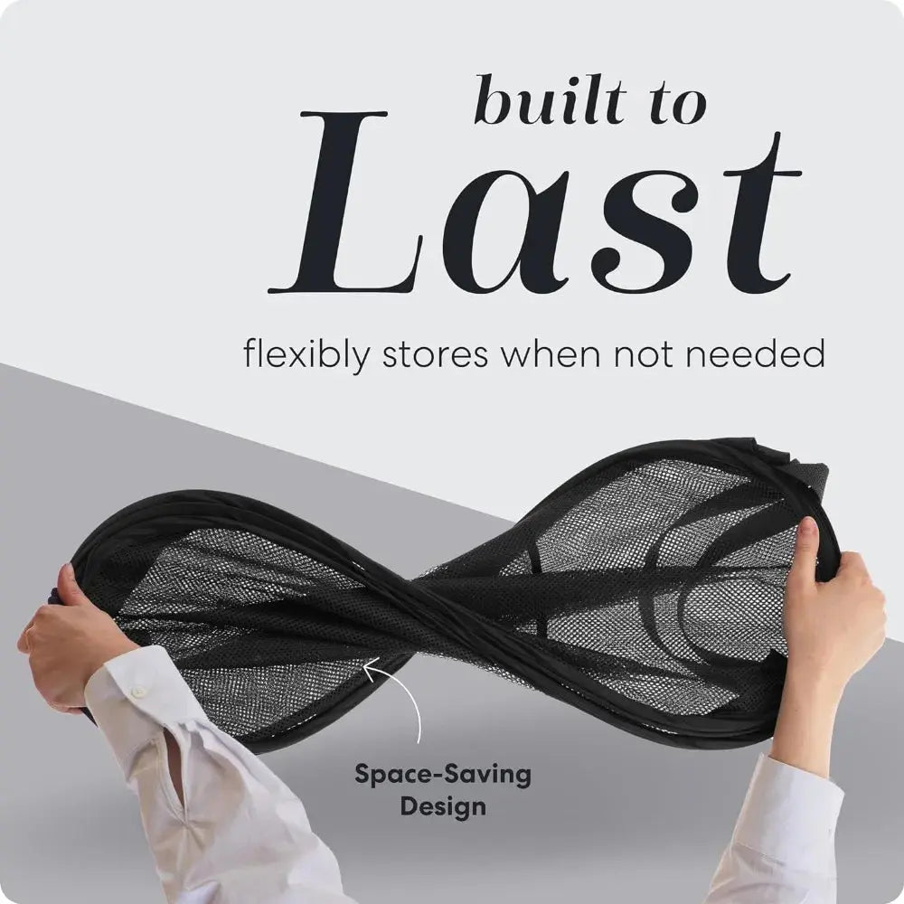 Large Laundry Basket Collapsible Mesh Pop Up Laundry Hamper Side Pocket Breathable Clothes Storage Laundry Storage Organization - Velvet Haven