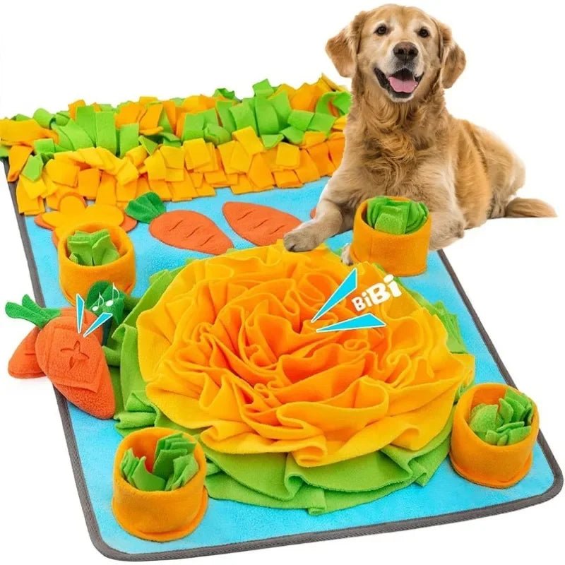 Large Snuffle Mat for Dogs Pet Interactive Training and Stress Relief Sniff Feeding Mat Slow Feeder Dog Treat Mat Dog Toys - Velvet Haven