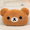 Soft bear plush hand warmer pillow for bedroom décor and cozy comfort